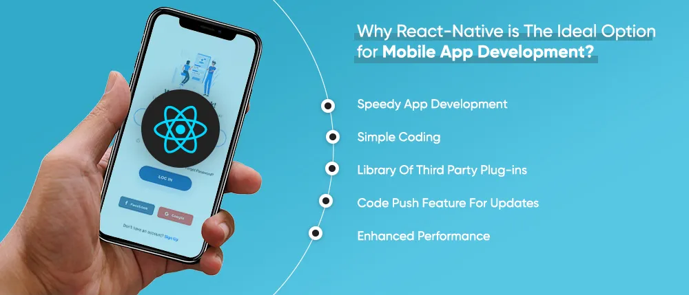 Why React-Native is the ideal option for mobile app development